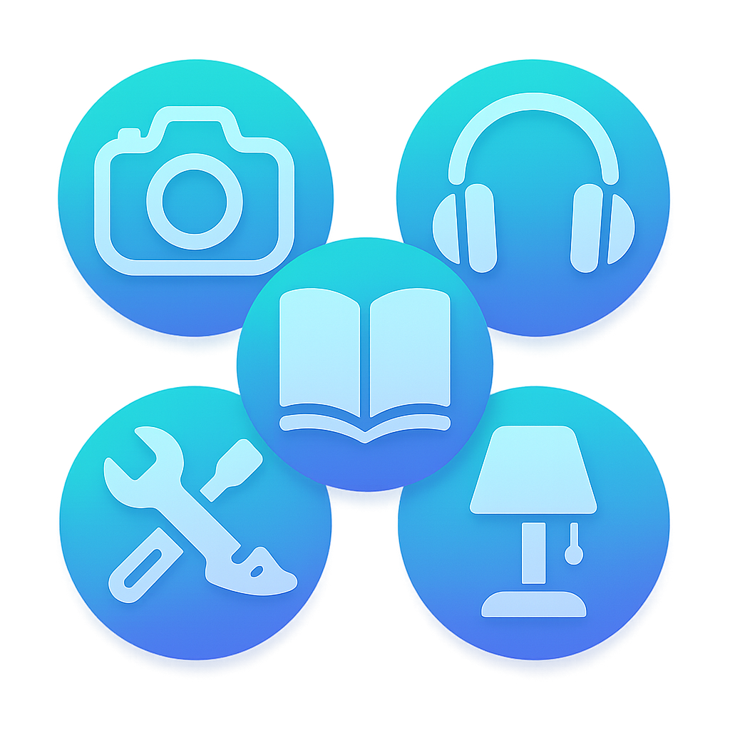 Breed productassortiment icon